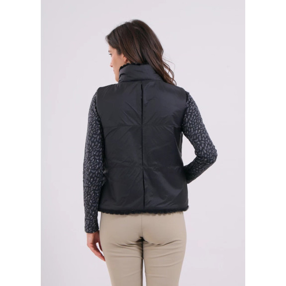 Veste Sans manche Export Noir Femme