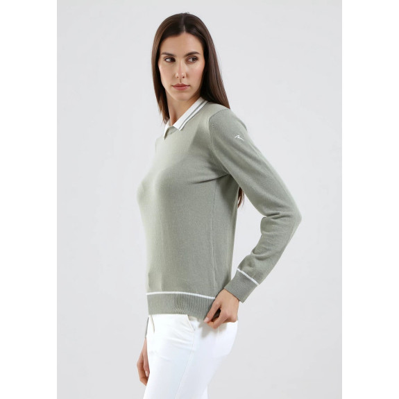 Pull Nose Kaki Femme