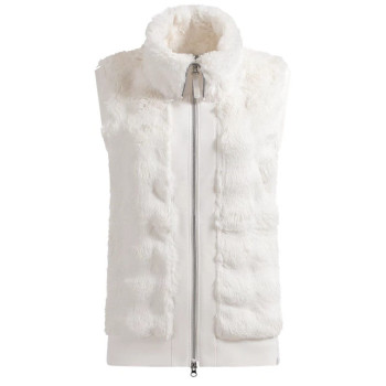 Veste Sans manche Paid Blanc Femme