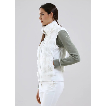 Veste Sans manche Paid Blanc Femme