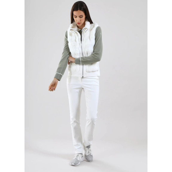 Veste Sans manche Paid Blanc Femme
