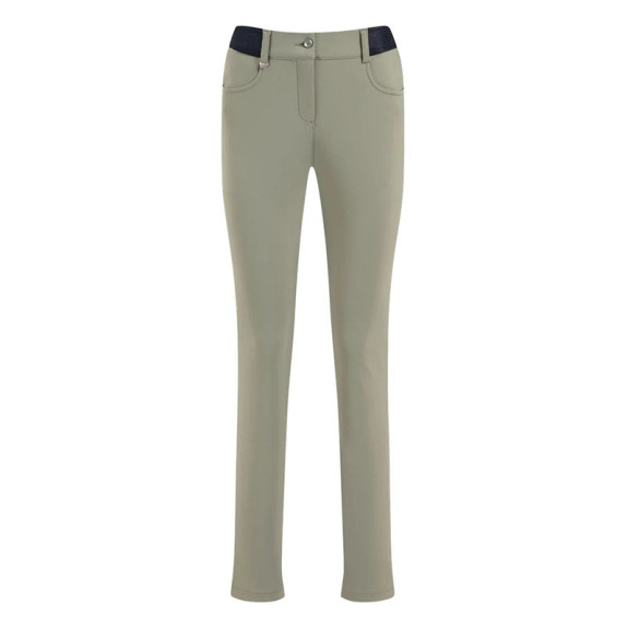 Pantalon Singolo Kaki Femme