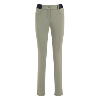 Pantalon Singolo Kaki Femme