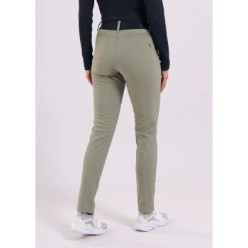 Pantalon Singolo Kaki Femme