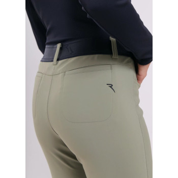 Pantalon Singolo Kaki Femme