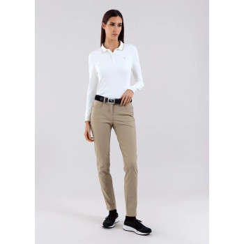 Pantalon Singolo Beige Femme