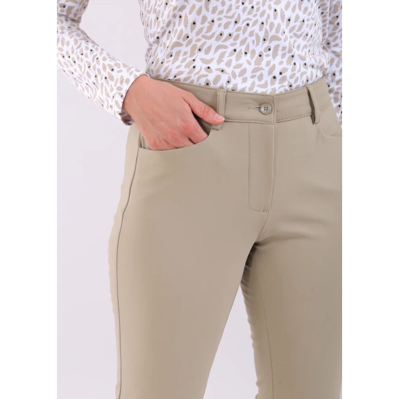 Pantalon Soprano Beige Femme