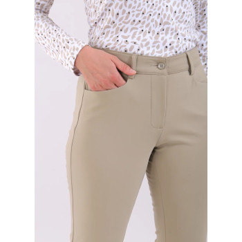 Pantalon Soprano Beige Femme