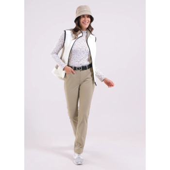 Pantalon Soprano Beige Femme