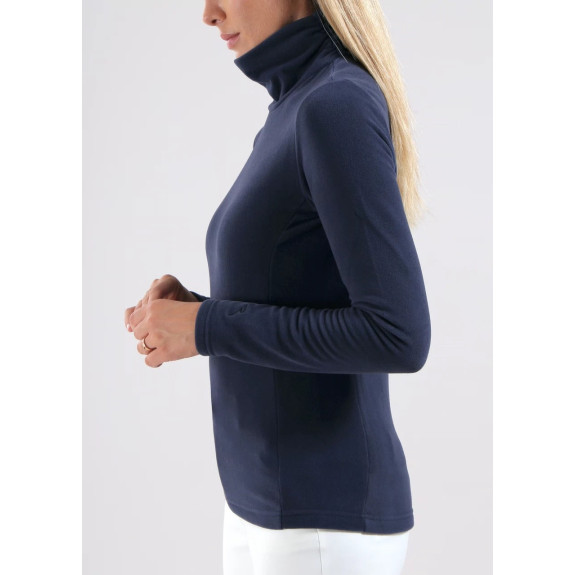 Pull col montant Traffic Navy Femme
