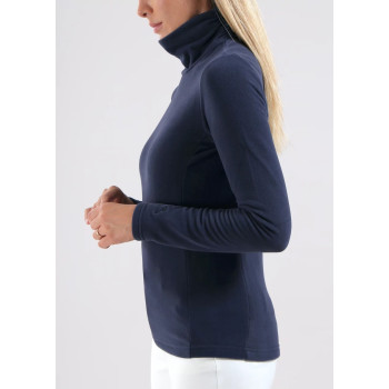 Pull col montant Traffic Navy Femme