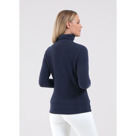 Pull col montant Traffic Navy Femme