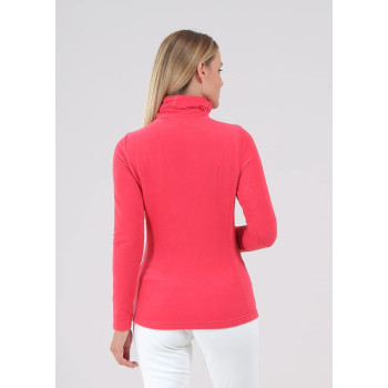 Pull col montant Traffic Rose Femme