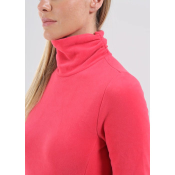 Pull col montant Traffic Rose Femme