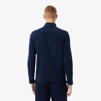 Sweat 1/4 Zip polaire Bleu Nuit Homme