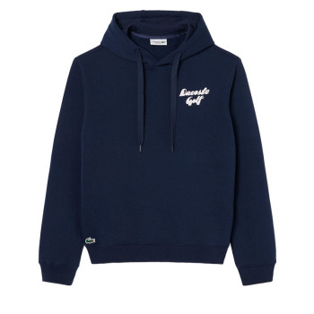 Sweat à capuche Molleton Imprimé Bleu Nuit Homme