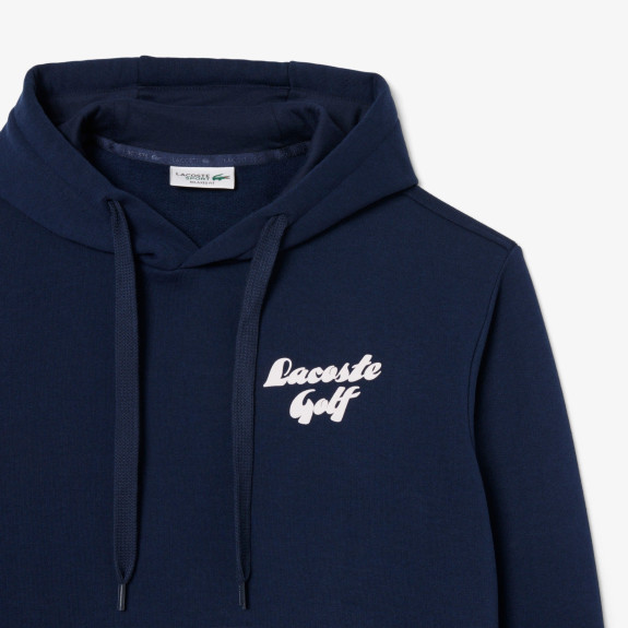 Sweat à capuche Molleton Imprimé Bleu Nuit Homme