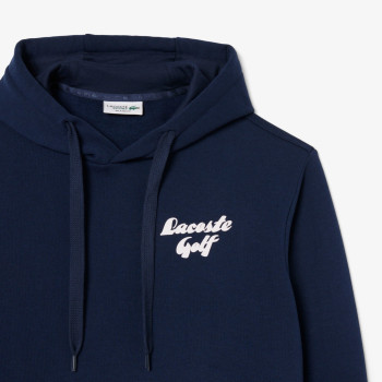 Sweat à capuche Molleton Imprimé Bleu Nuit Homme