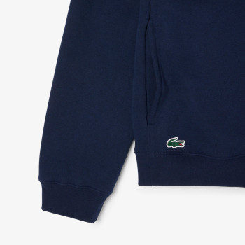 Sweat à capuche Molleton Imprimé Bleu Nuit Homme