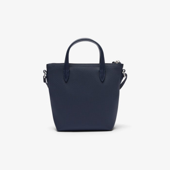 Mini Sac cabas à Bandoulière Bleu Nuit