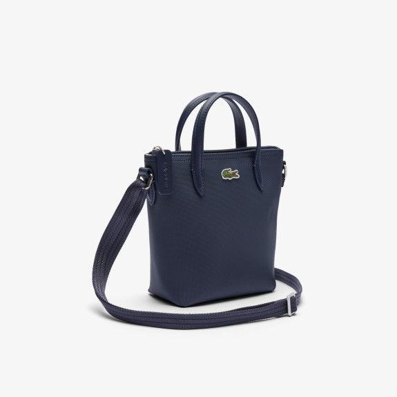 Mini Sac cabas à Bandoulière Bleu Nuit