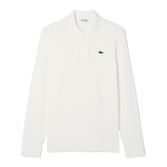 Pull col polo Blanc Homme