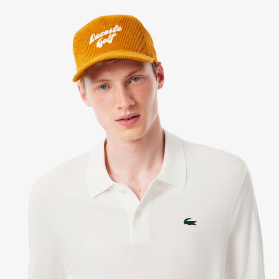 Pull col polo Blanc Homme