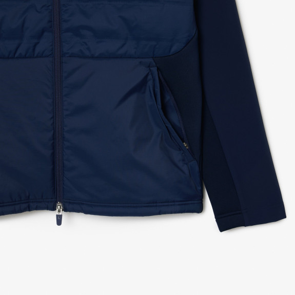 Veste Golf Matelassée col montant Navy Homme