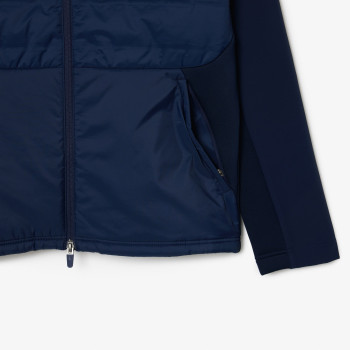 Veste Golf Matelassée col montant Navy Homme