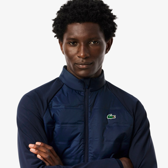 Veste Golf Matelassée col montant Navy Homme