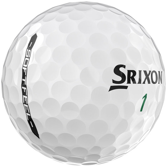 12 Balles de golf Soft Feel White 14