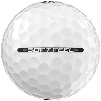 12 Balles de golf Soft Feel White 14