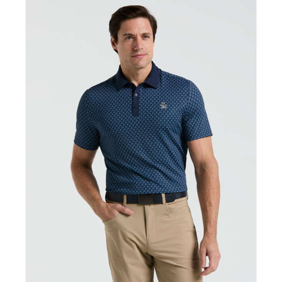Polo Pete's Tee Time Golf Black Iris Homme