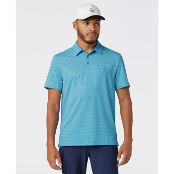 Polo Dimensional Pete Tee Print Carribean Sea Homme 2