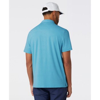 Polo Dimensional Pete Tee Print Carribean Sea Homme