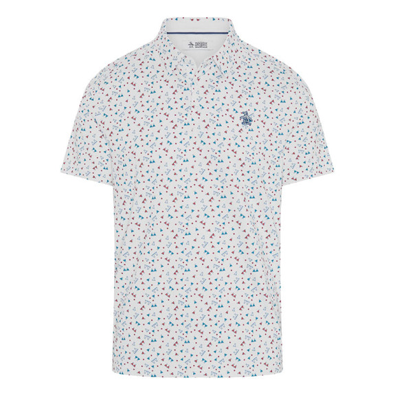 Polo Sake-Tini Print Bright White Homme