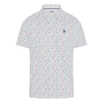Polo Sake-Tini Print Bright White Homme