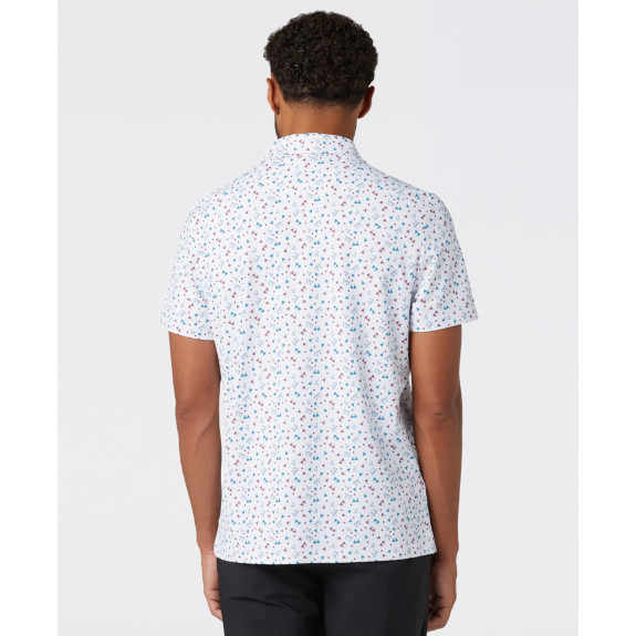 Polo Sake-Tini Print Bright White Homme