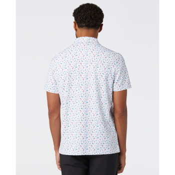 Polo Sake-Tini Print Bright White Homme