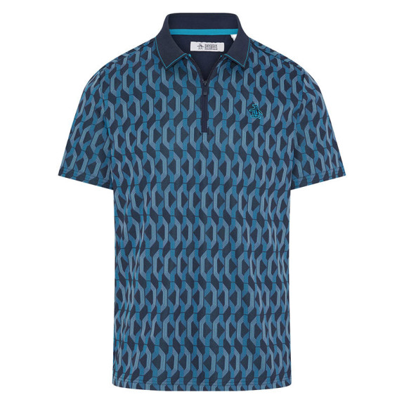 Polo Heritage Jacquard Black Iris Homme