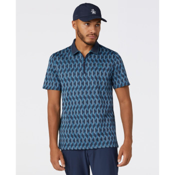Polo Heritage Jacquard Black Iris Homme