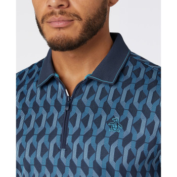 Polo Heritage Jacquard Black Iris Homme