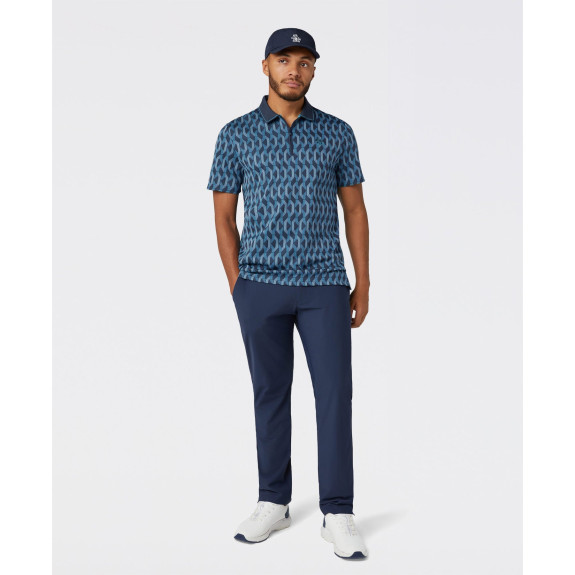 Polo Heritage Jacquard Black Iris Homme