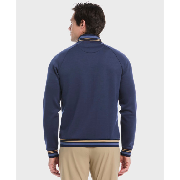 Veste Knitted Track Black Iris Bijou Heather Homme