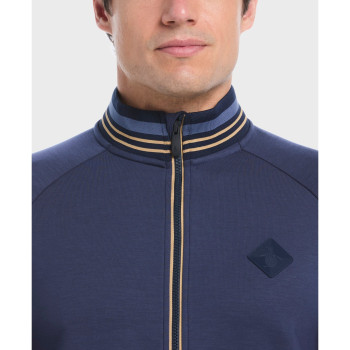 Veste Knitted Track Black Iris Bijou Heather Homme