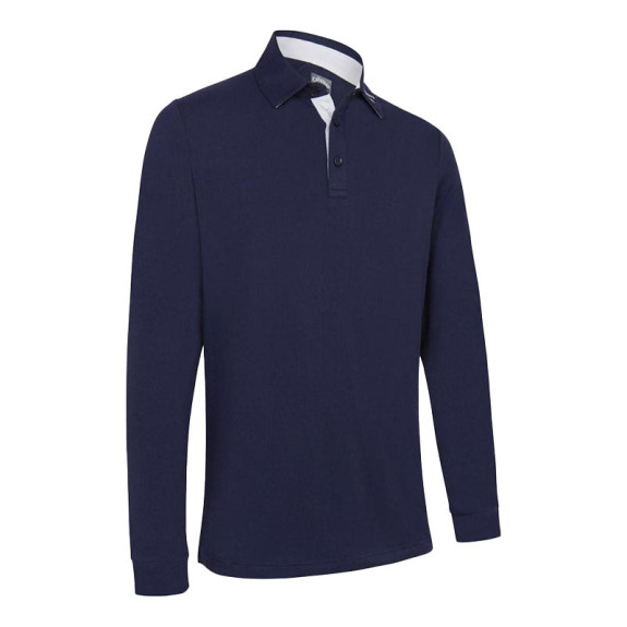 Polo LS Performance Peacoat Homme