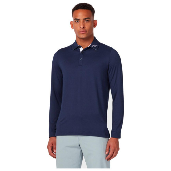 Polo LS Performance Peacoat Homme