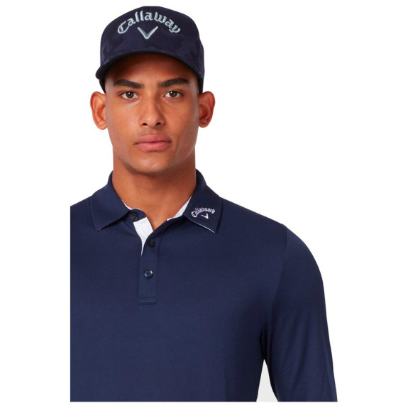 Polo LS Performance Peacoat Homme