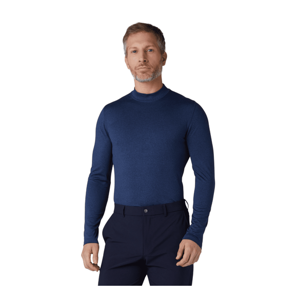 Baselayer à col ras du cou True Navy Heather Homme