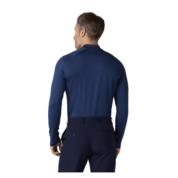 Baselayer à col ras du cou True Navy Heather Homme